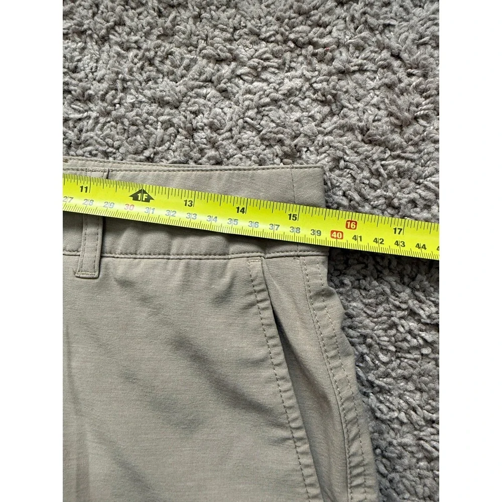 Faherty All Day Shorts Mens 29 Khaki Tan Hybrid Stretch‎ Board Shorts Chino 9 In